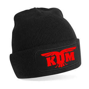 Zeige Details für KDM - BEANIE (schwarz) Bild von KDM - BEANIE (schwarz)
