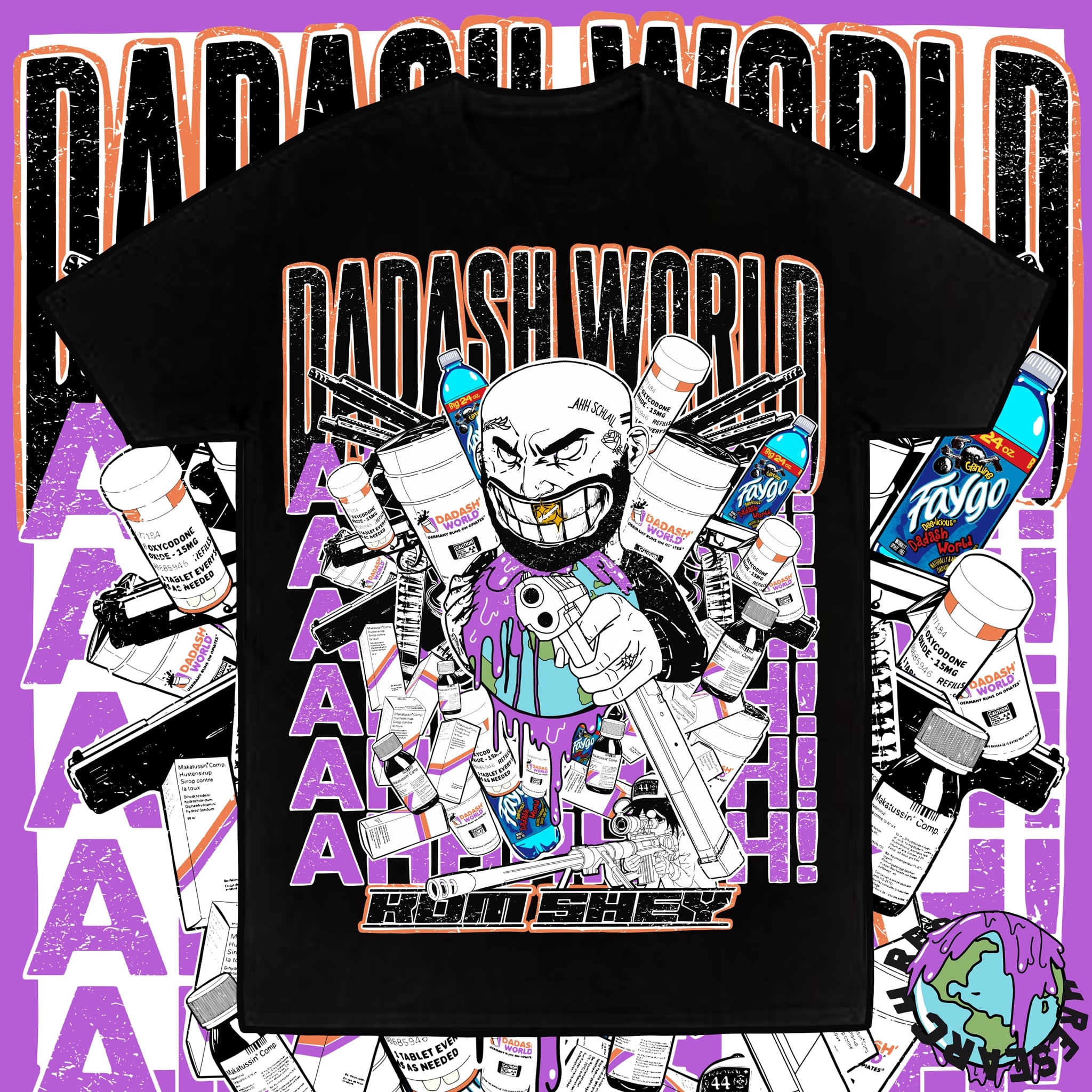 DADASH WORLD - SHIRT [schwarz] - DADASH SHOP